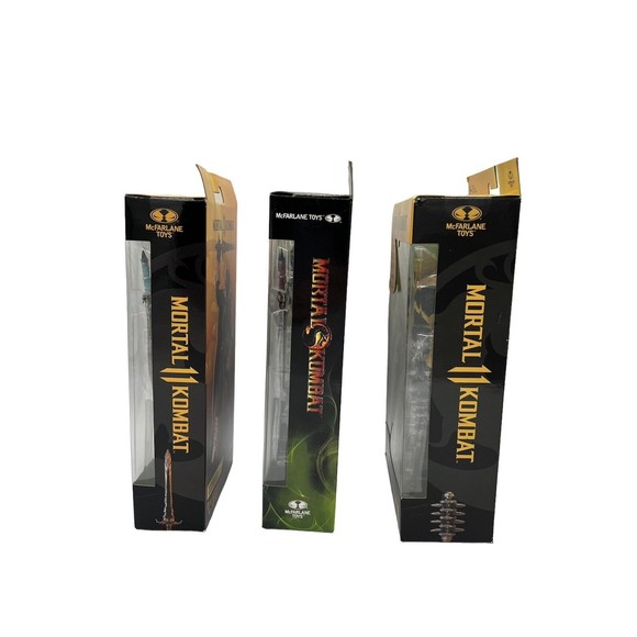 McFarlane Toys Mortal Kombat 11 Spawn Sword Gold Label Mace 7" Action Figure - Picture 5 of 10